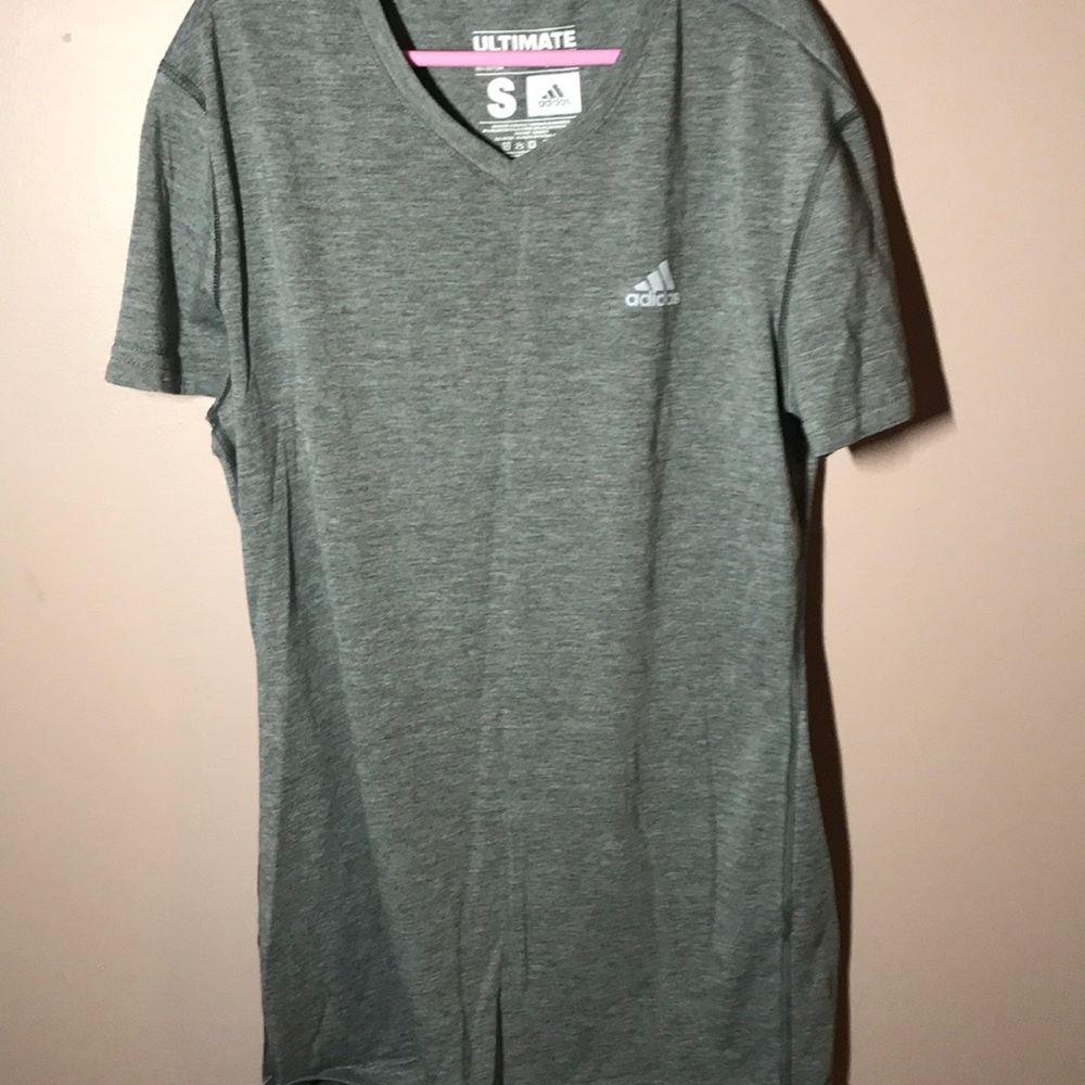 Grey adidas shirt